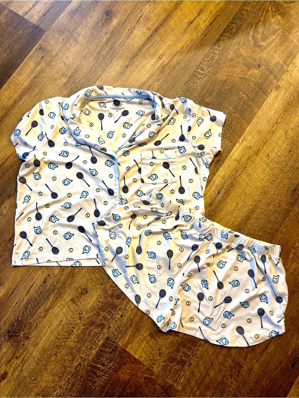 Telluride Tennis Themed Pajama Set